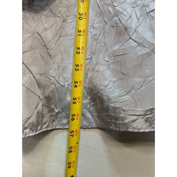 Arianna By Rachel Kaye Women's Full Length Wedding Evening Dress Size 4 Silver - Picture 8 of 10